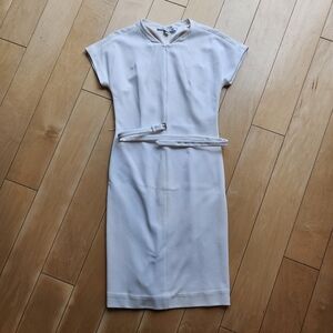 Diane Von Furstenberg White Midi Dress